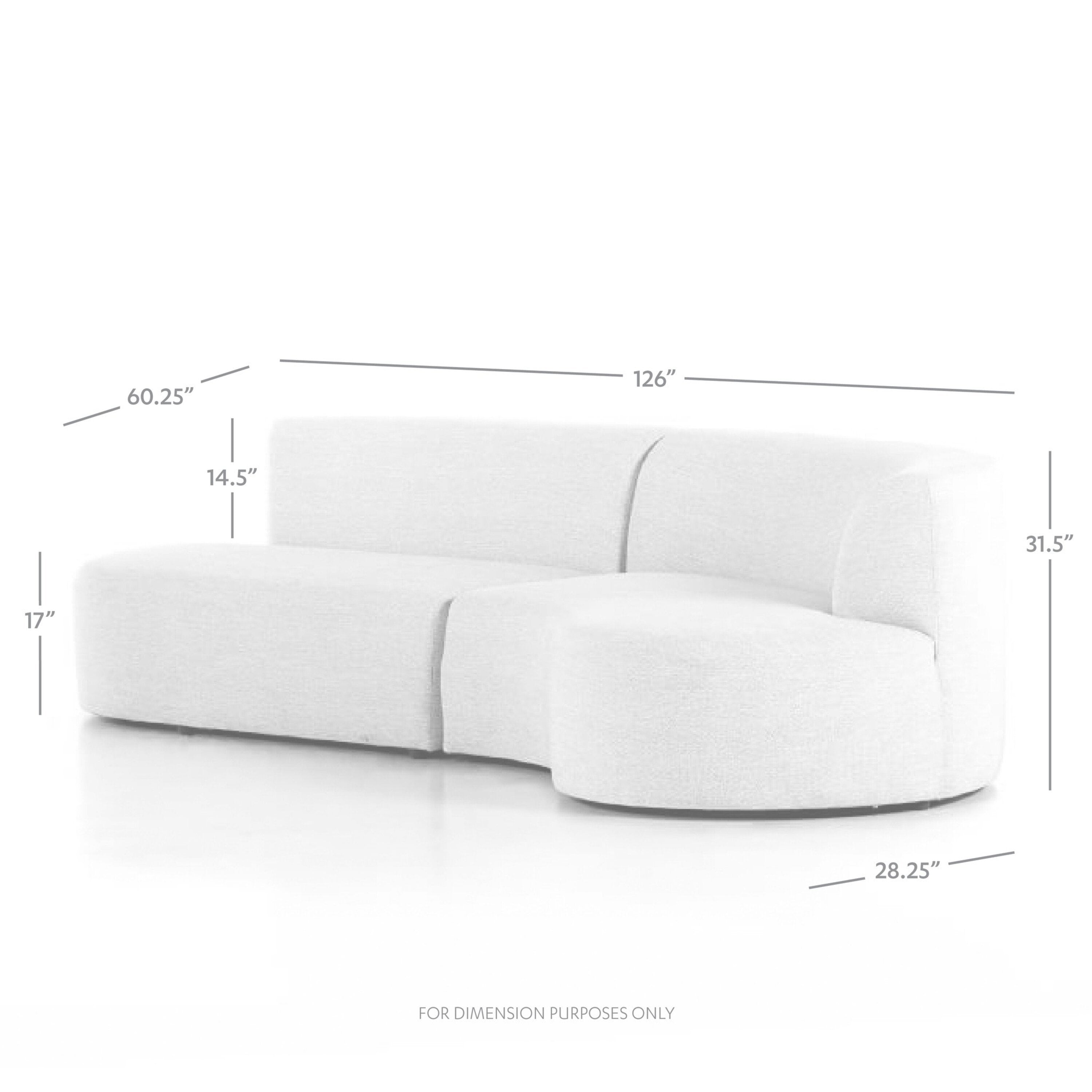 Opal Outdoor 2 PC Sectional