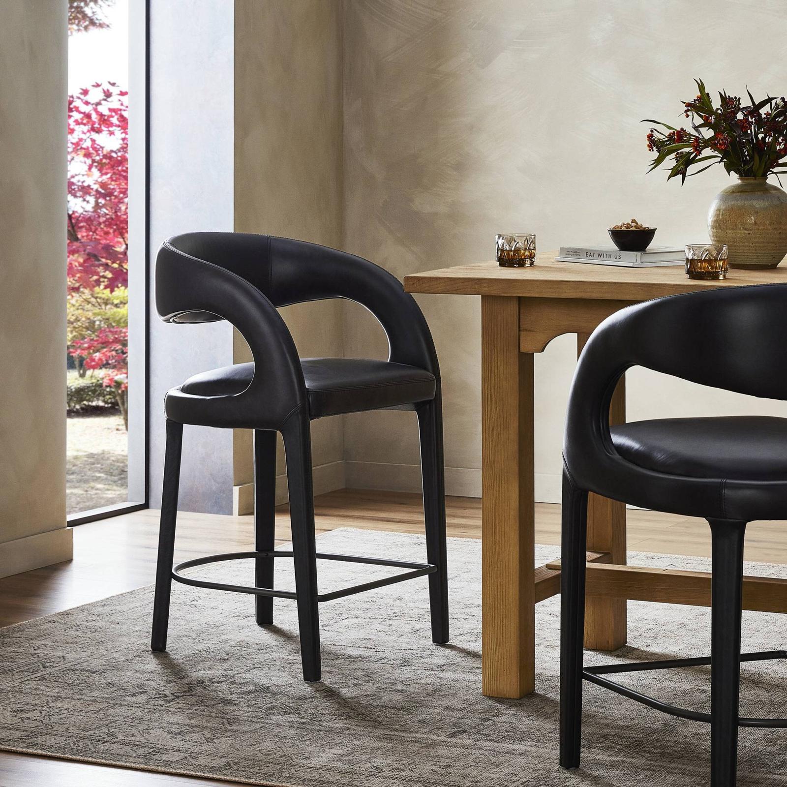 Four Hands Hawkins Bar Stool