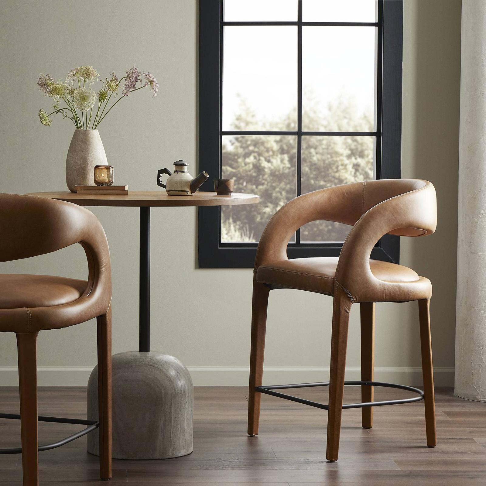 Four Hands Hawkins Bar Stool