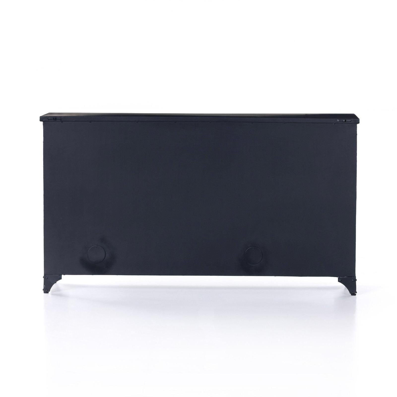 Four Hands Camila Black 3 Door Cabinet