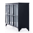 Four Hands Camila Black 3 Door Cabinet