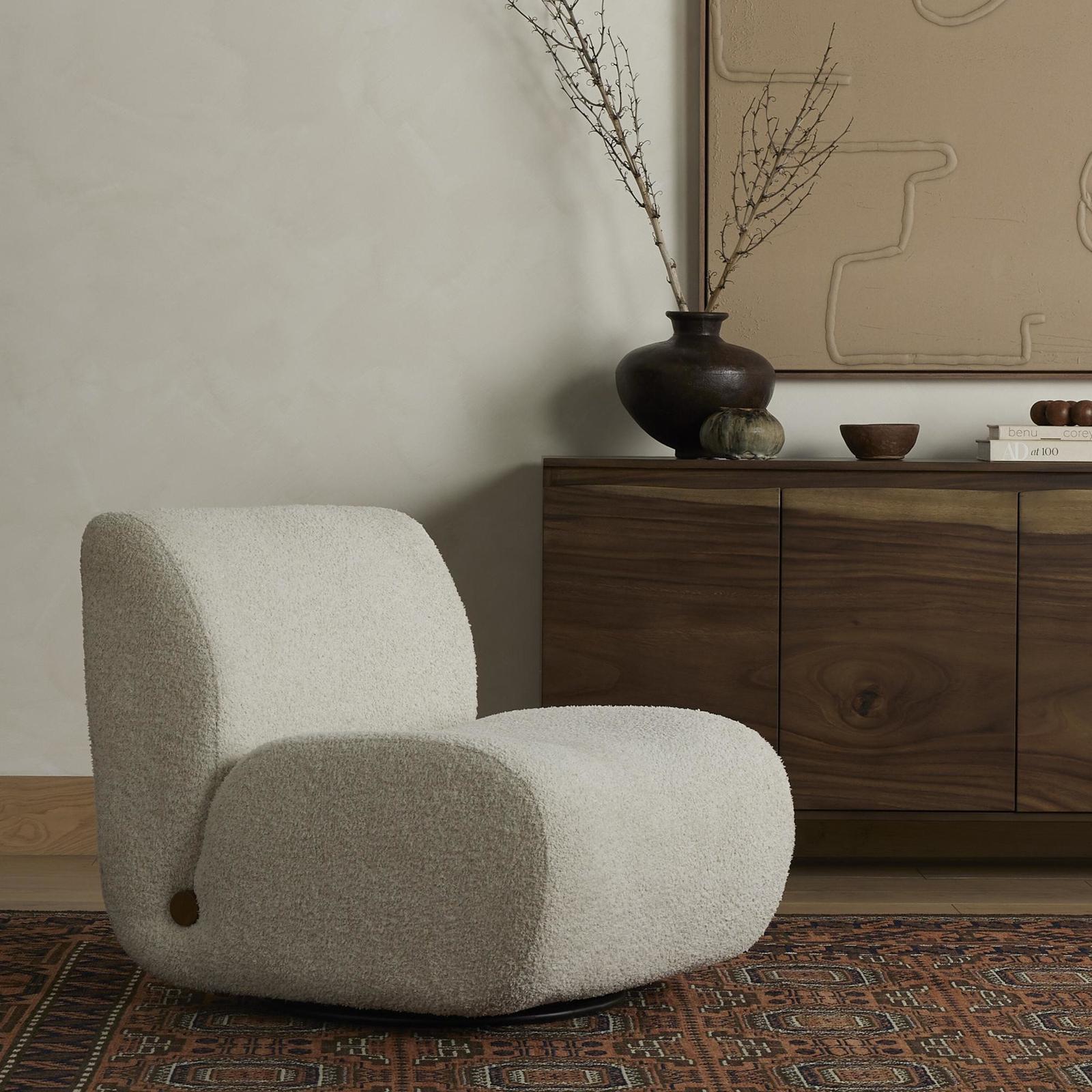 Four Hands Siedell Swivel Chair
