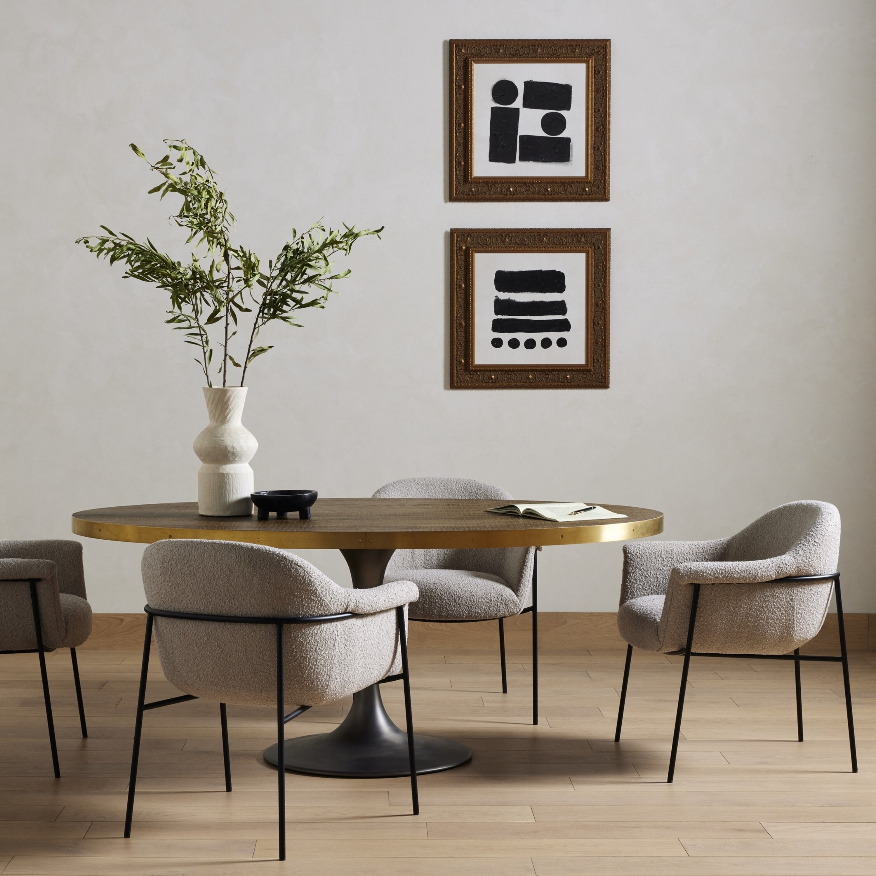 Four Hands Evans Oval Dining Table