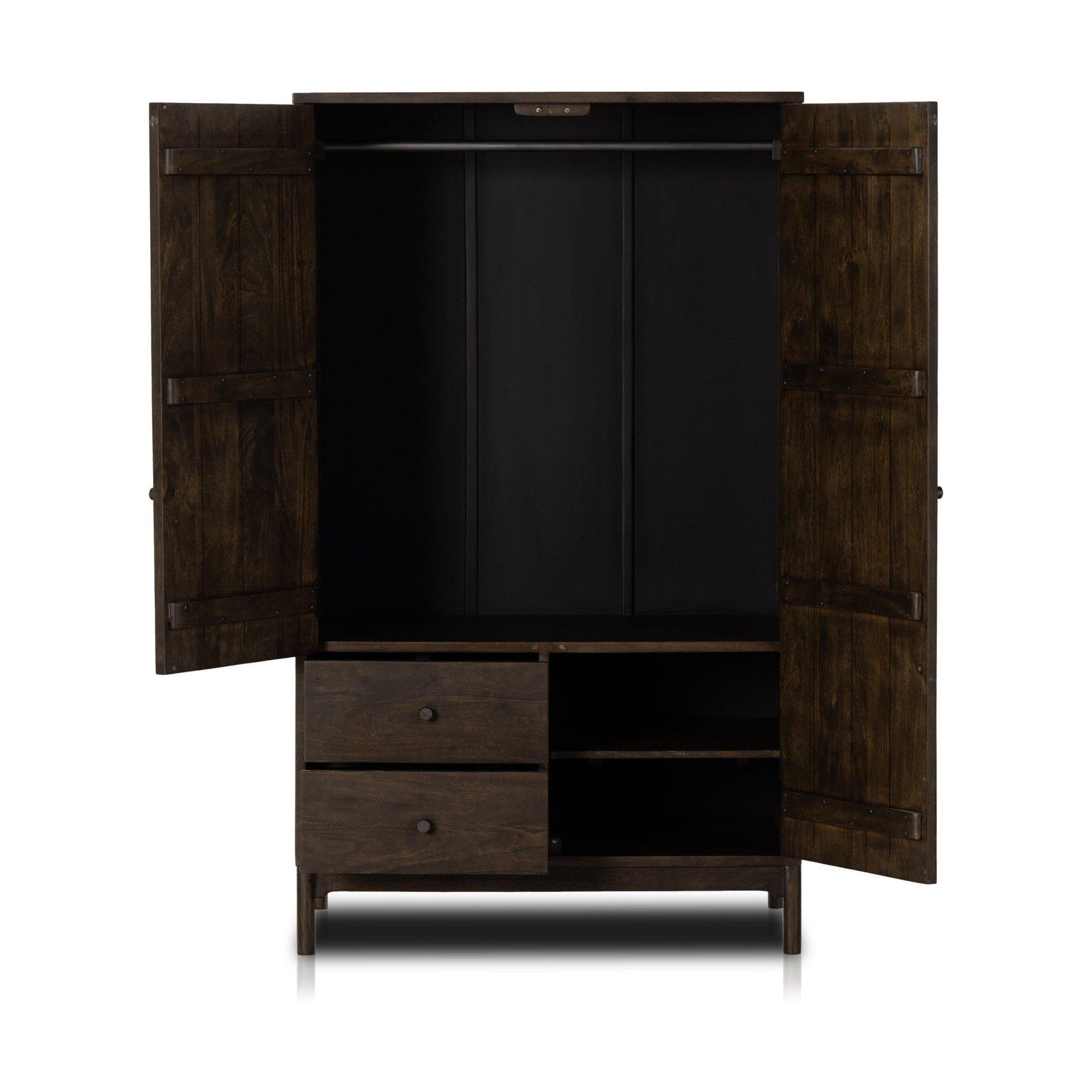 Ophelia Armoire-Aged Brown