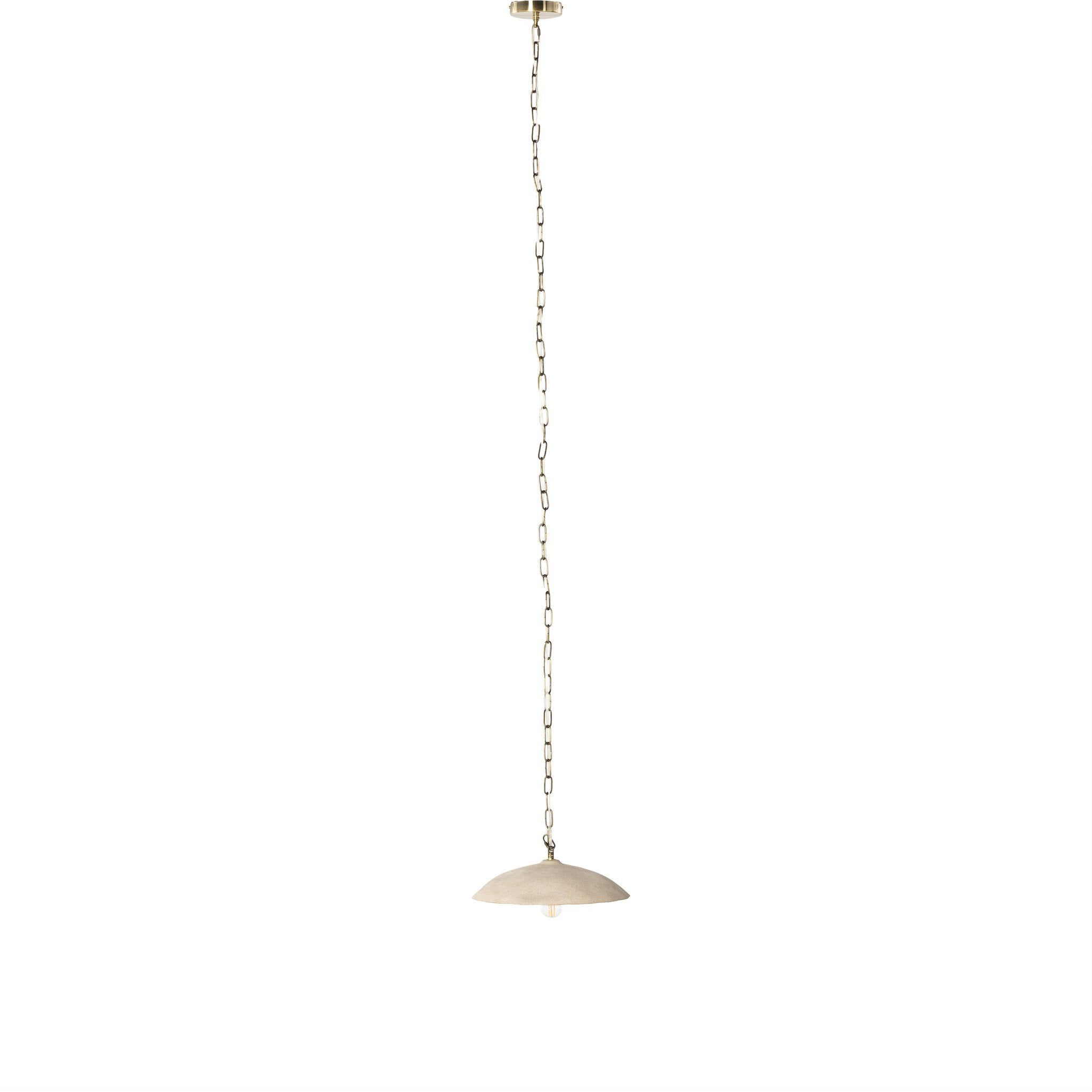 Four Hands Organic Ceramic Pendant