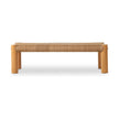 Olin Coffee Table-Light Wash Mahogany