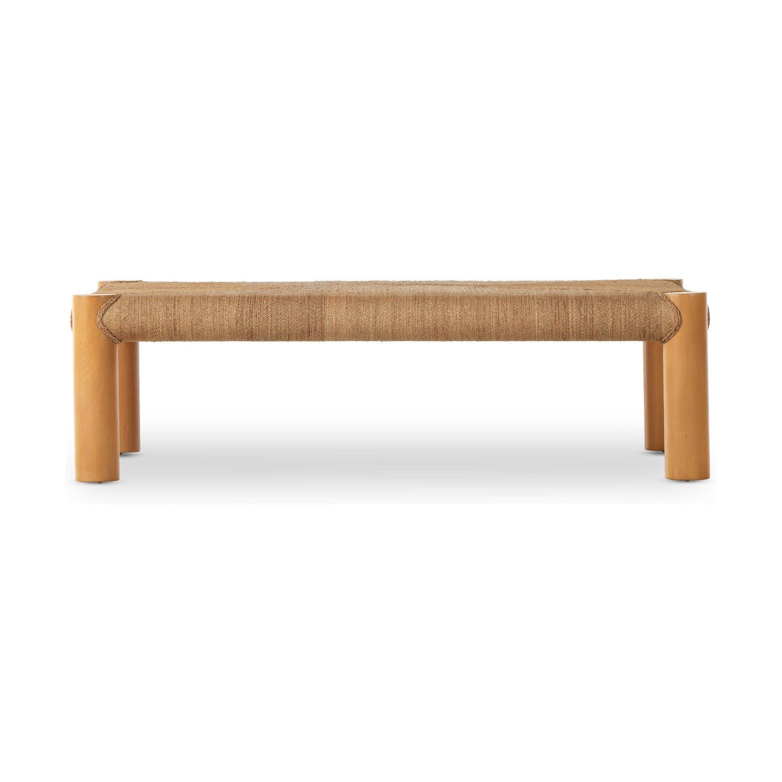 Olin Coffee Table-Light Wash Mahogany