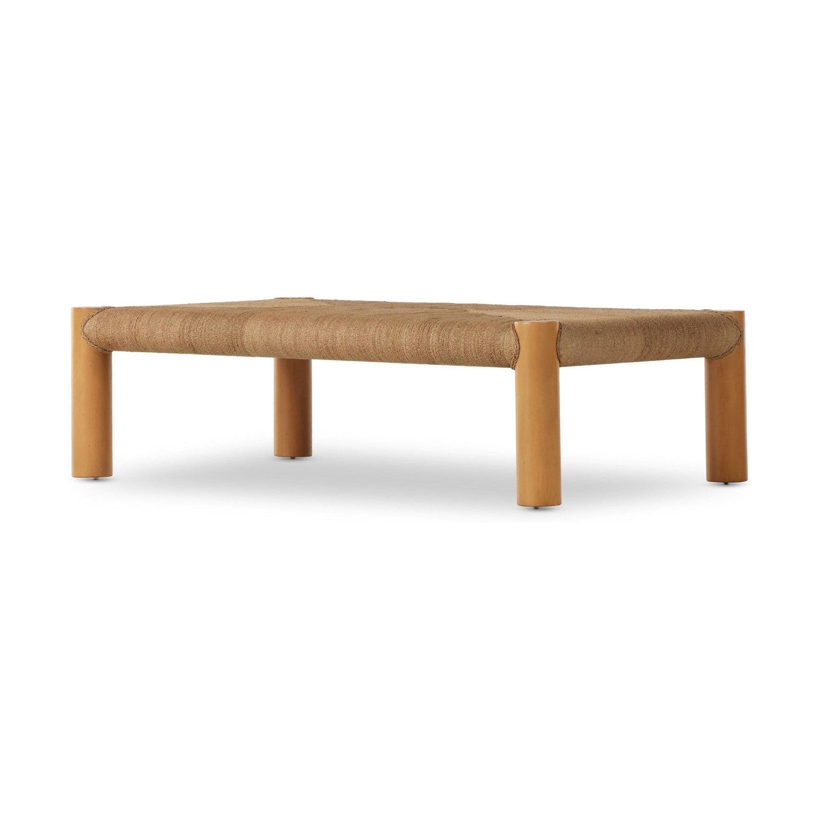 Olin Coffee Table-Light Wash Mahogany