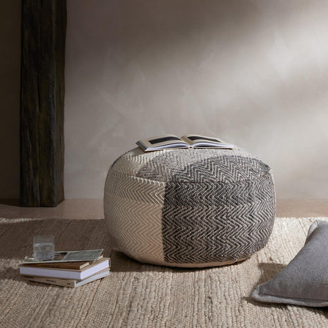 Four Hands Color Block Floor Cushion
