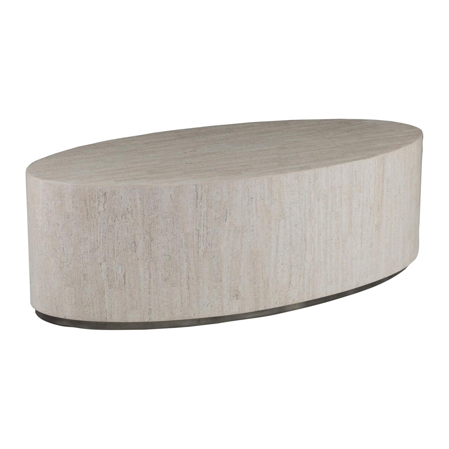 Artistica Home Signature Designs Cassio Oval Cocktail Table