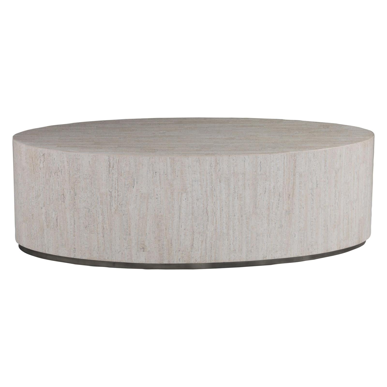 Artistica Home Signature Designs Cassio Oval Cocktail Table