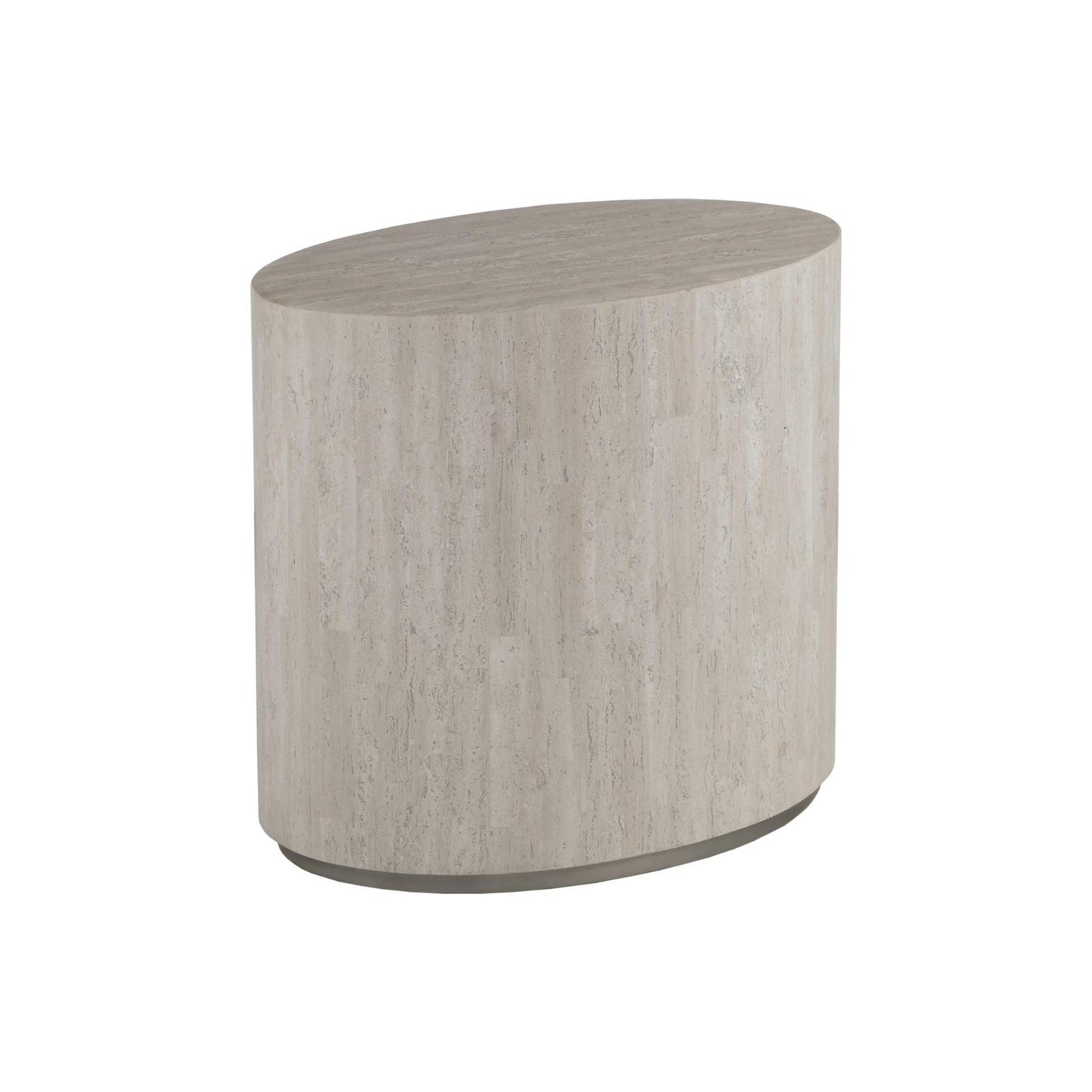 Artistica Home Signature Designs Cassio Oval Side Table