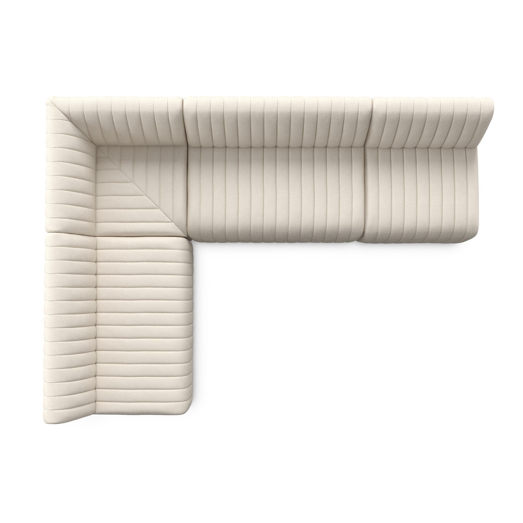 Four Hands Augustine Dining Banquette L-Shape 92