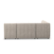 Four Hands Augustine Dining Banquette L-Shape 92