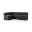 Four Hands Augustine Dining Banquette L-Shape 92