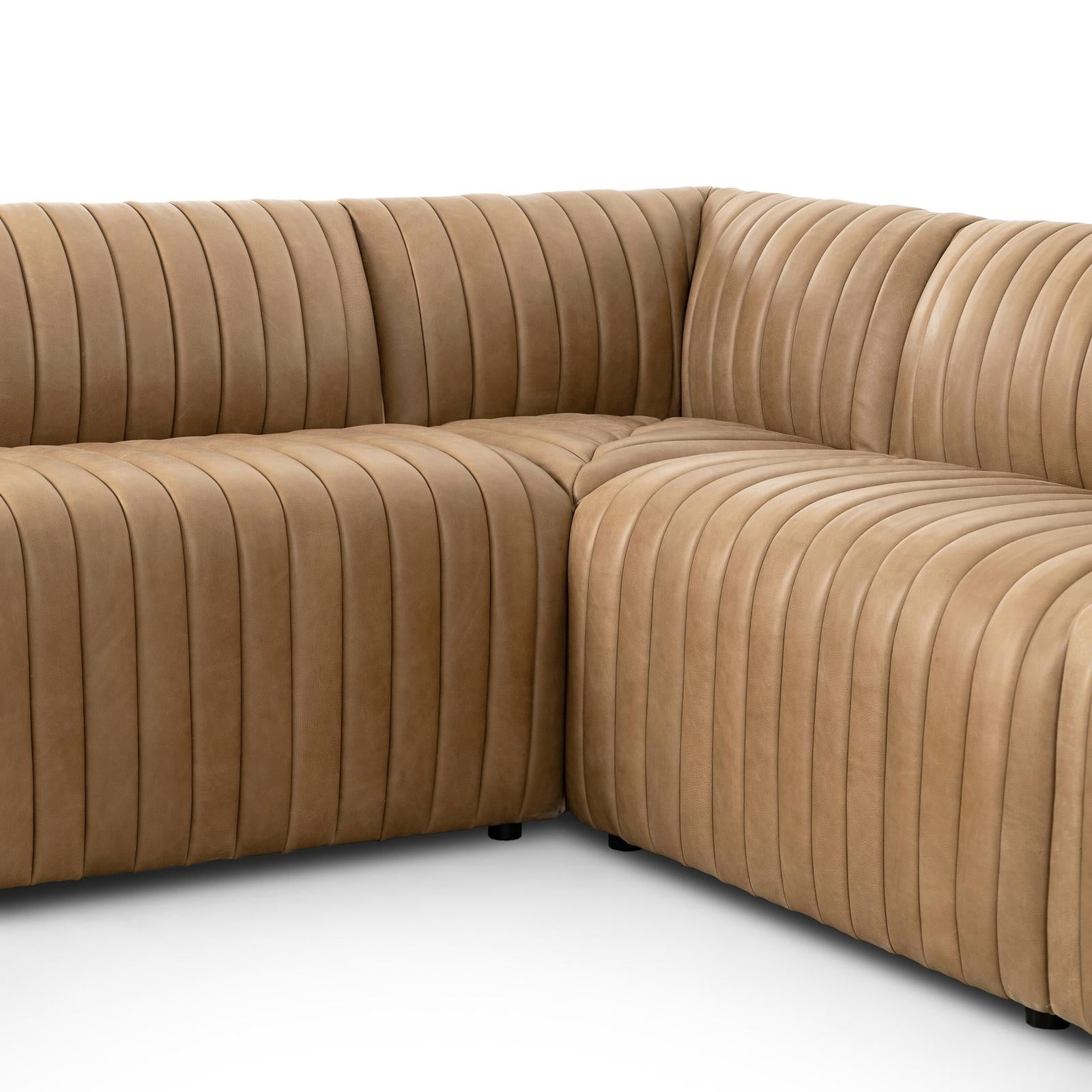 Four Hands Augustine Dining Banquette L-Shape 92