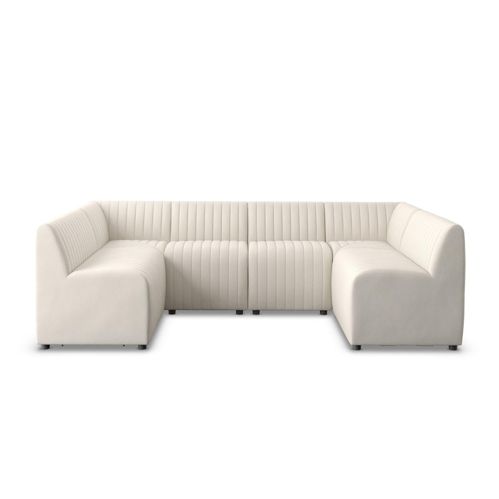 Four Hands Augustine Dining Banquette U Shape