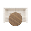 Four Hands Augustine Dining Banquette U Shape