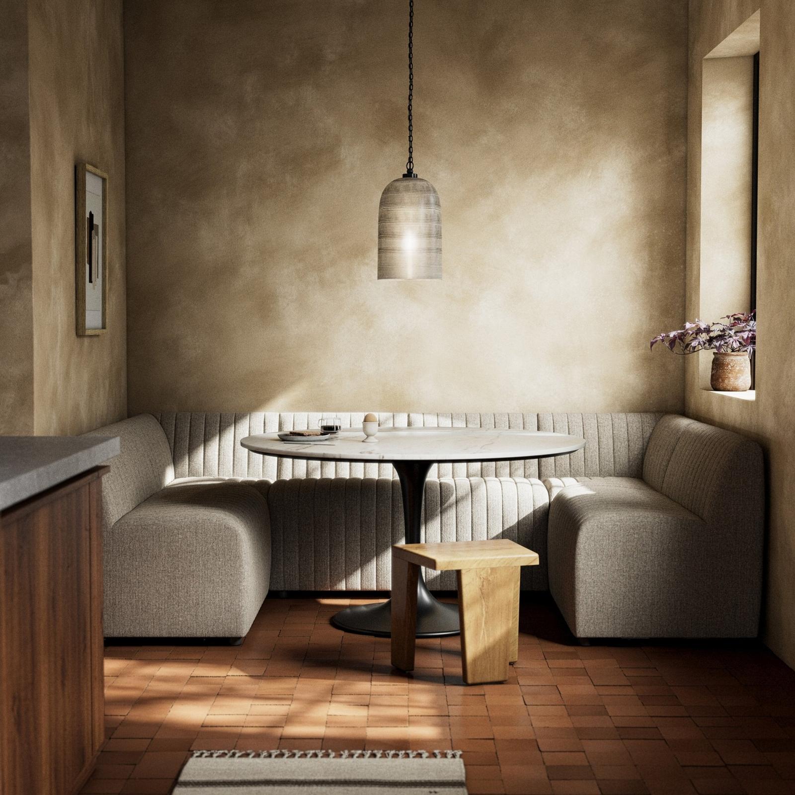 Four Hands Augustine Dining Banquette U Shape