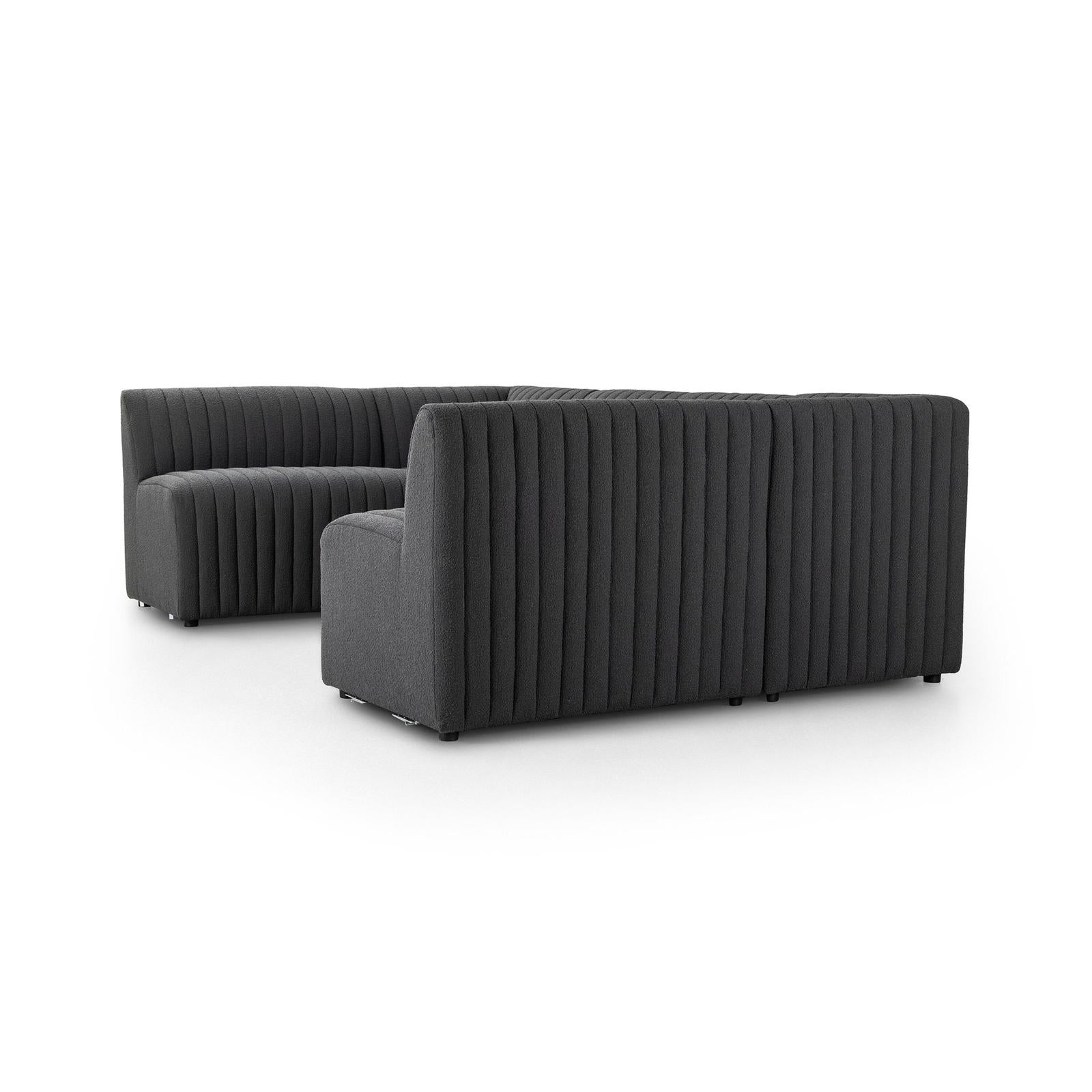 Four Hands Augustine Dining Banquette U Shape