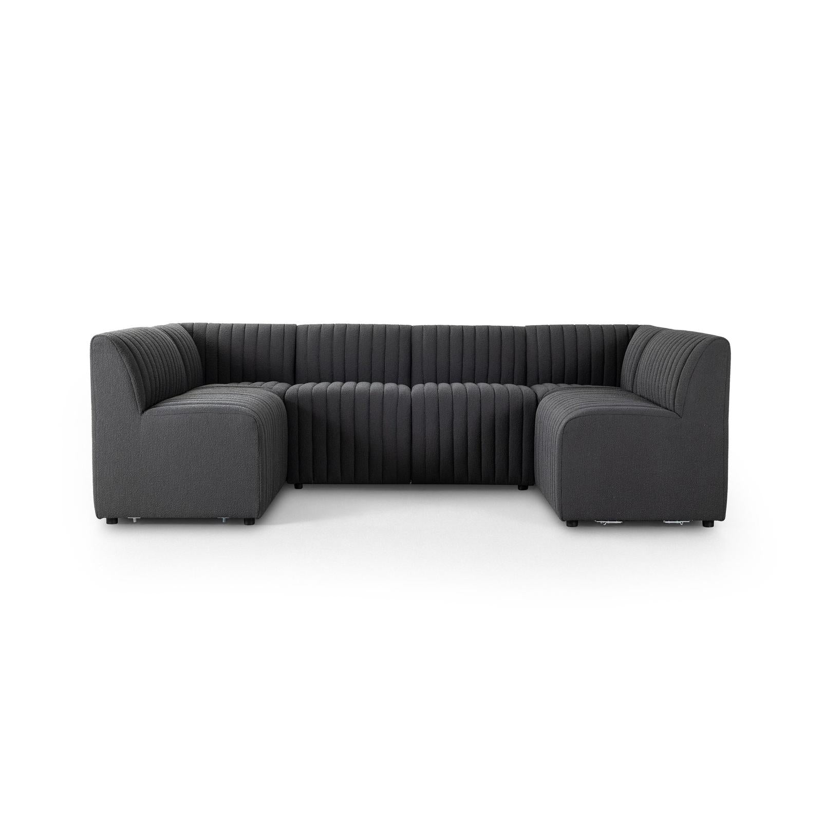 Four Hands Augustine Dining Banquette U Shape