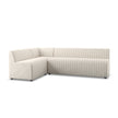Four Hands Augustine Dining Banquette L-Shape 100