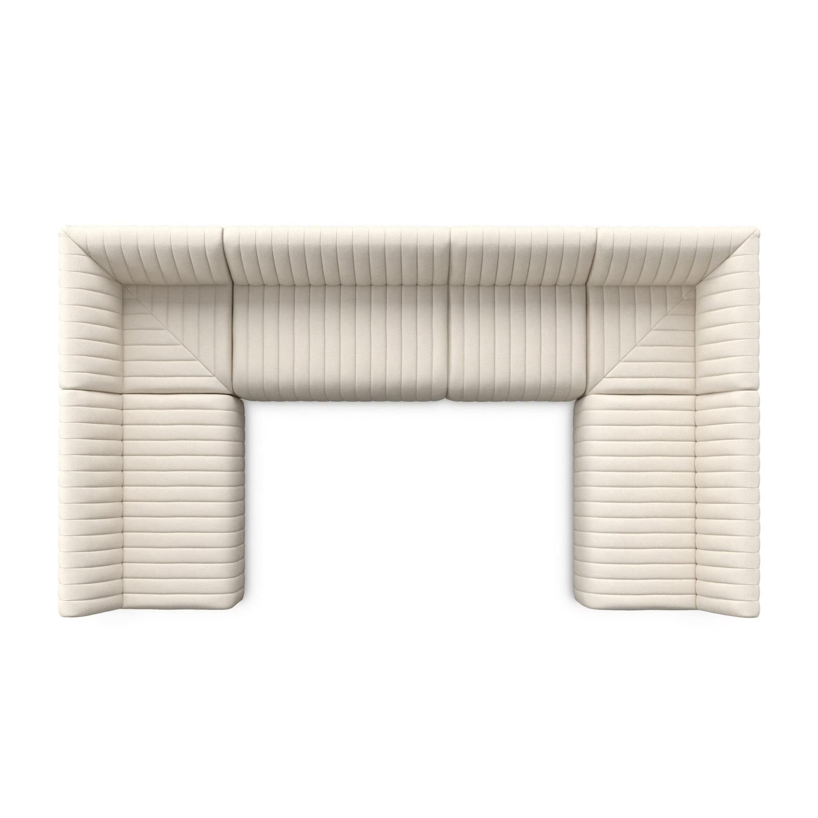 Four Hands Augustine Dining Banquette U Shape
