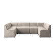 Four Hands Augustine Dining Banquette U Shape