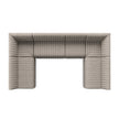 Four Hands Augustine Dining Banquette U Shape