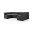 Four Hands Augustine Dining Banquette, U Shape
