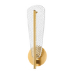 Hudson Valley Lighting Passaic 1 Light 5.5 inch Aged Brass Wall Sconce Wall Light