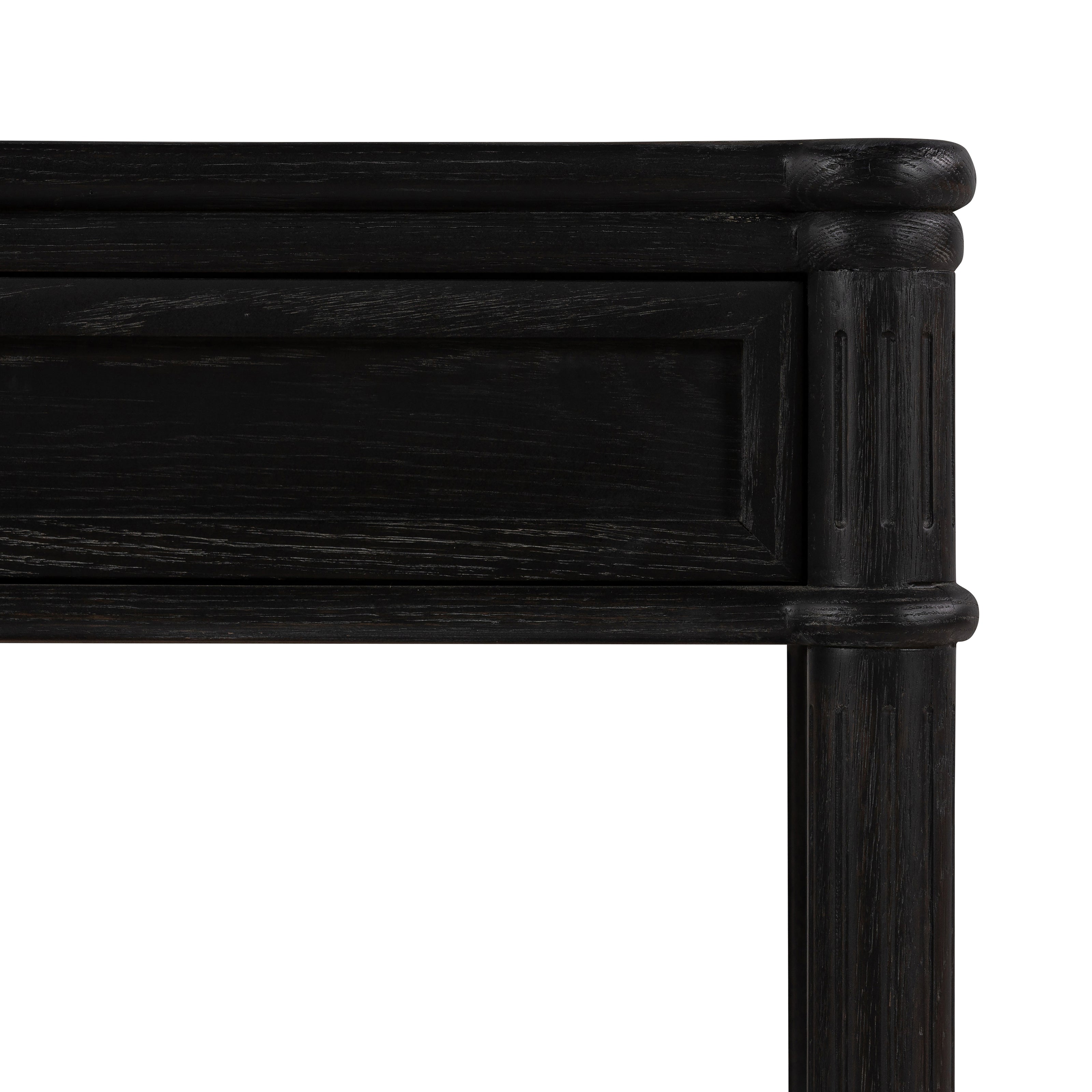 Toulouse Nightstand - Distressed Black