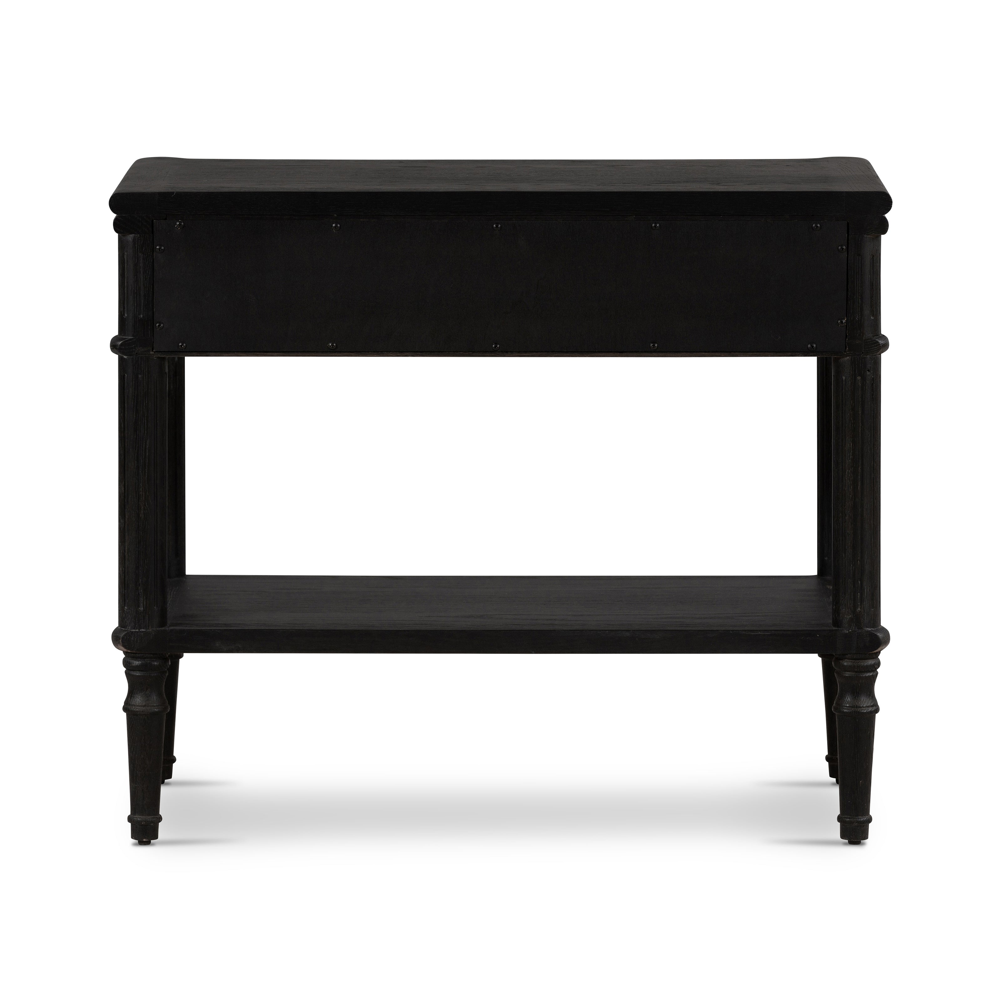 Toulouse Nightstand - Distressed Black