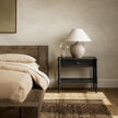 Toulouse Nightstand - Distressed Black