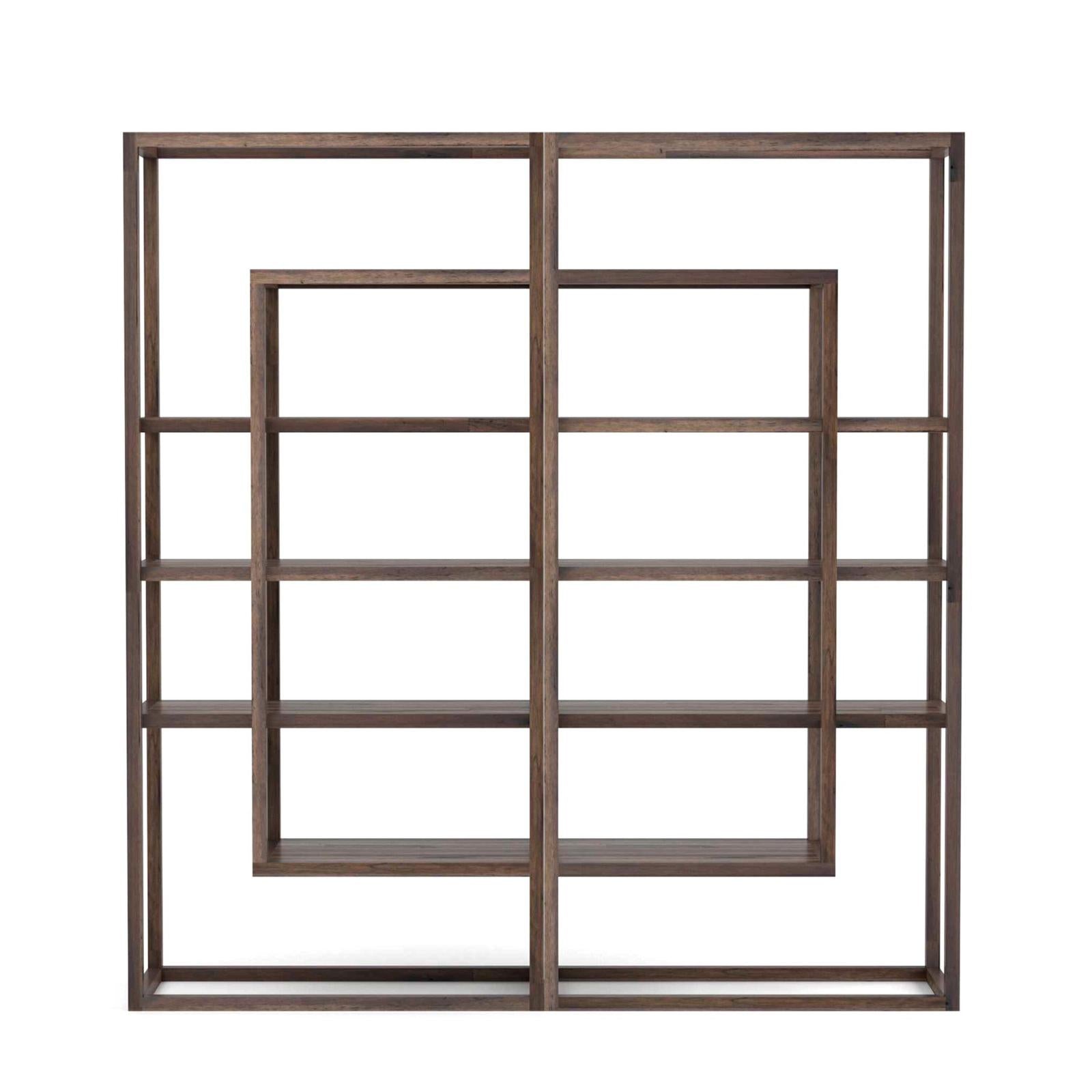 Four Hands Waylon Double Bookshelf