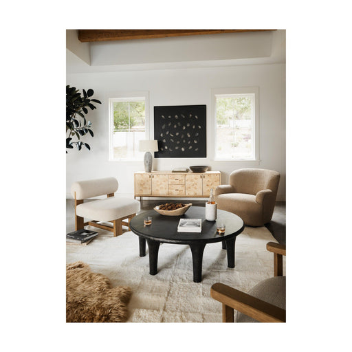 Patchwork Shearling Rug
