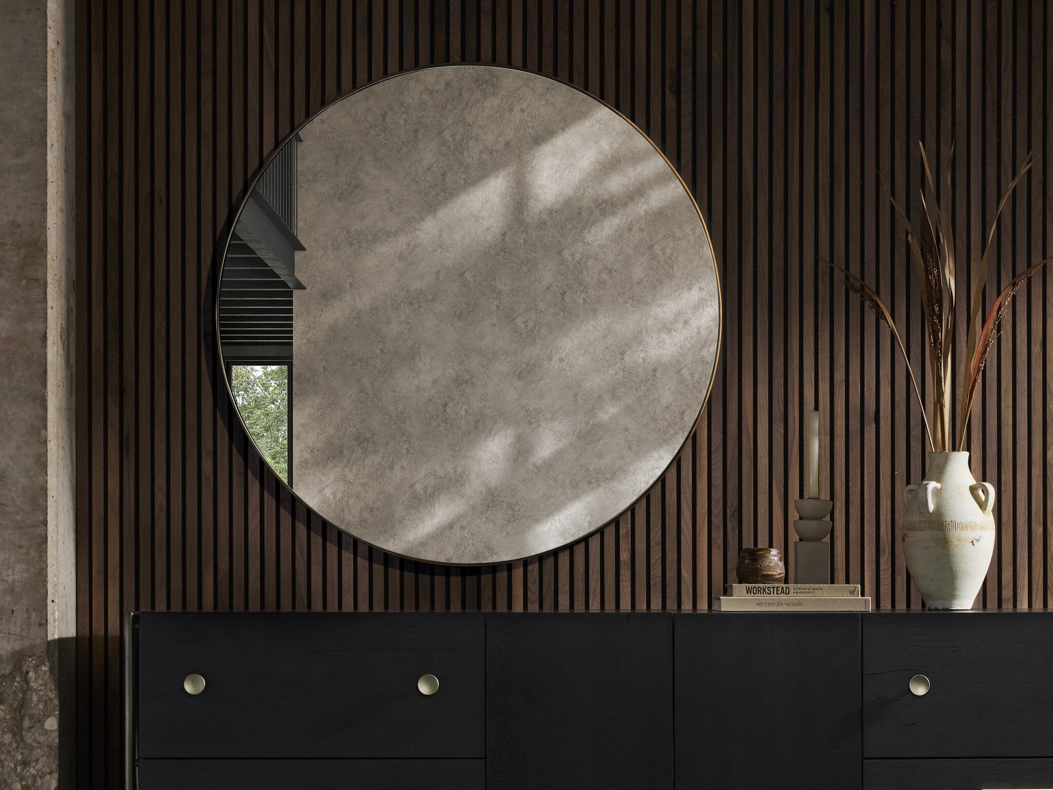 Four Hands Georgina Round Mirror