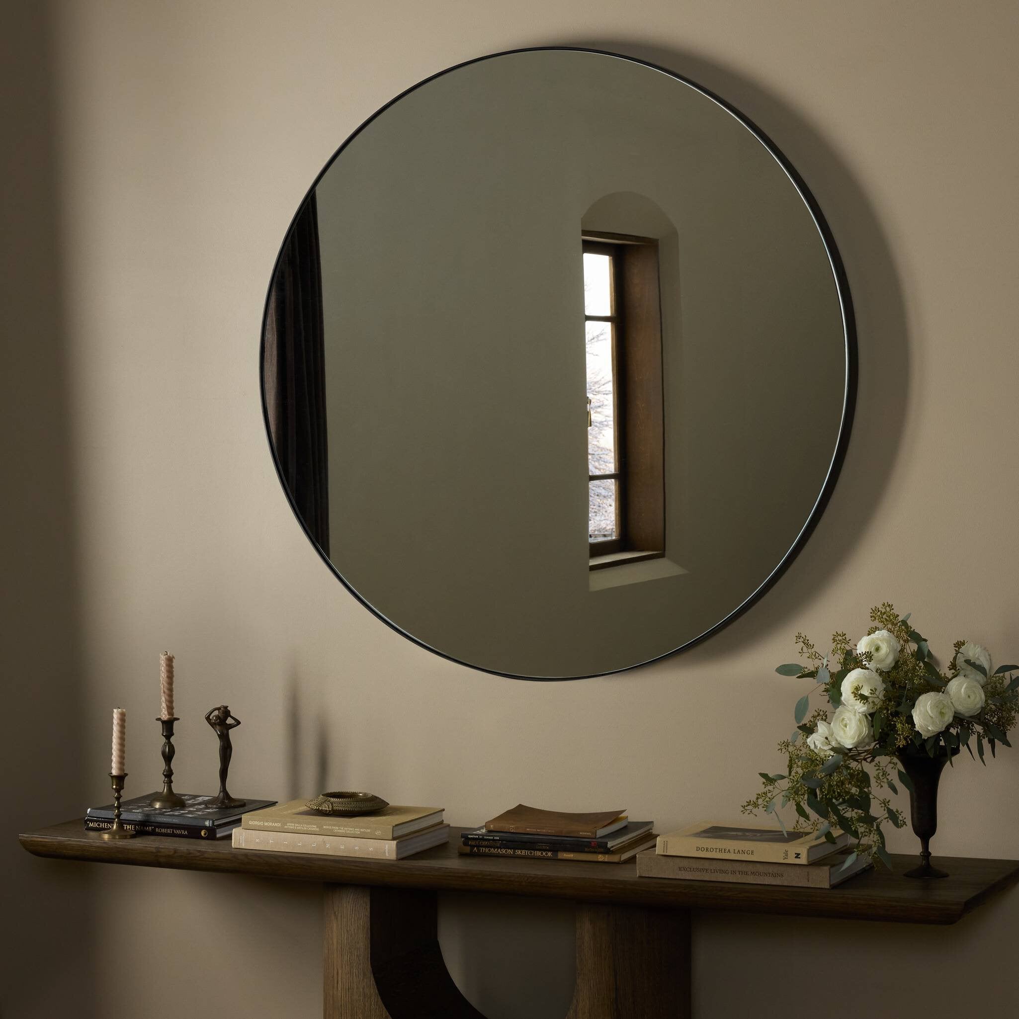Four Hands Georgina Round Mirror