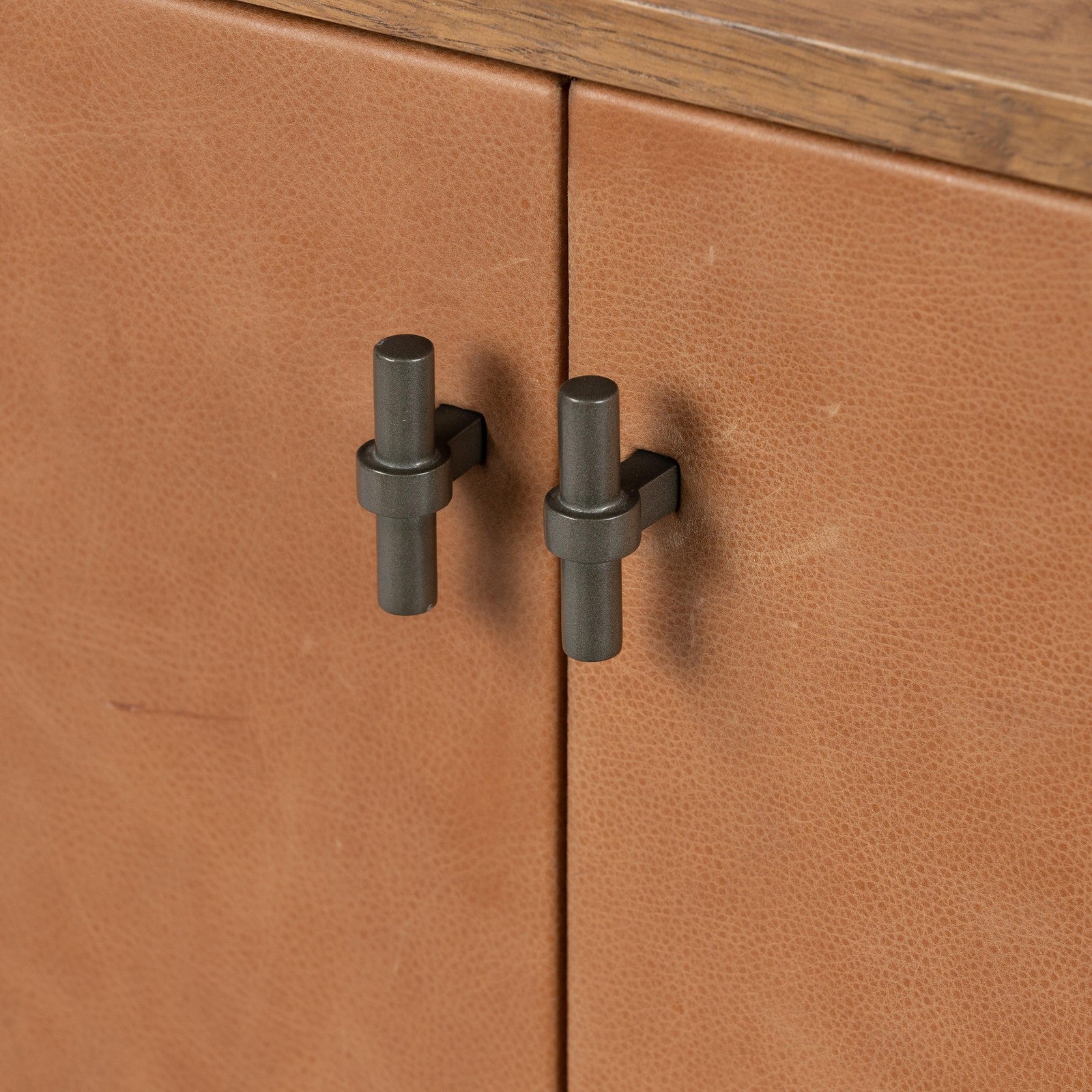 Posada Media Console-Amber Oak