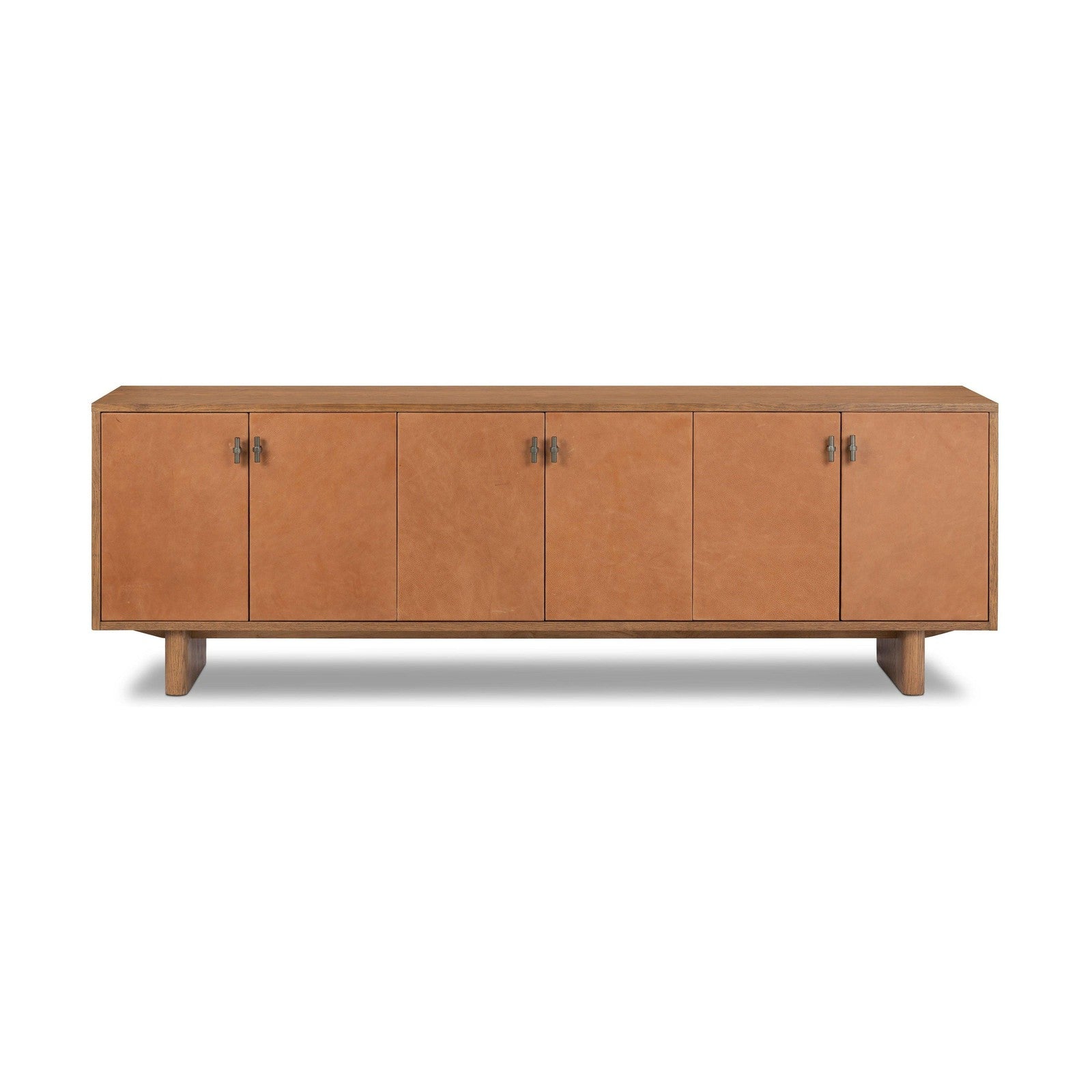 Posada Media Console-Amber Oak