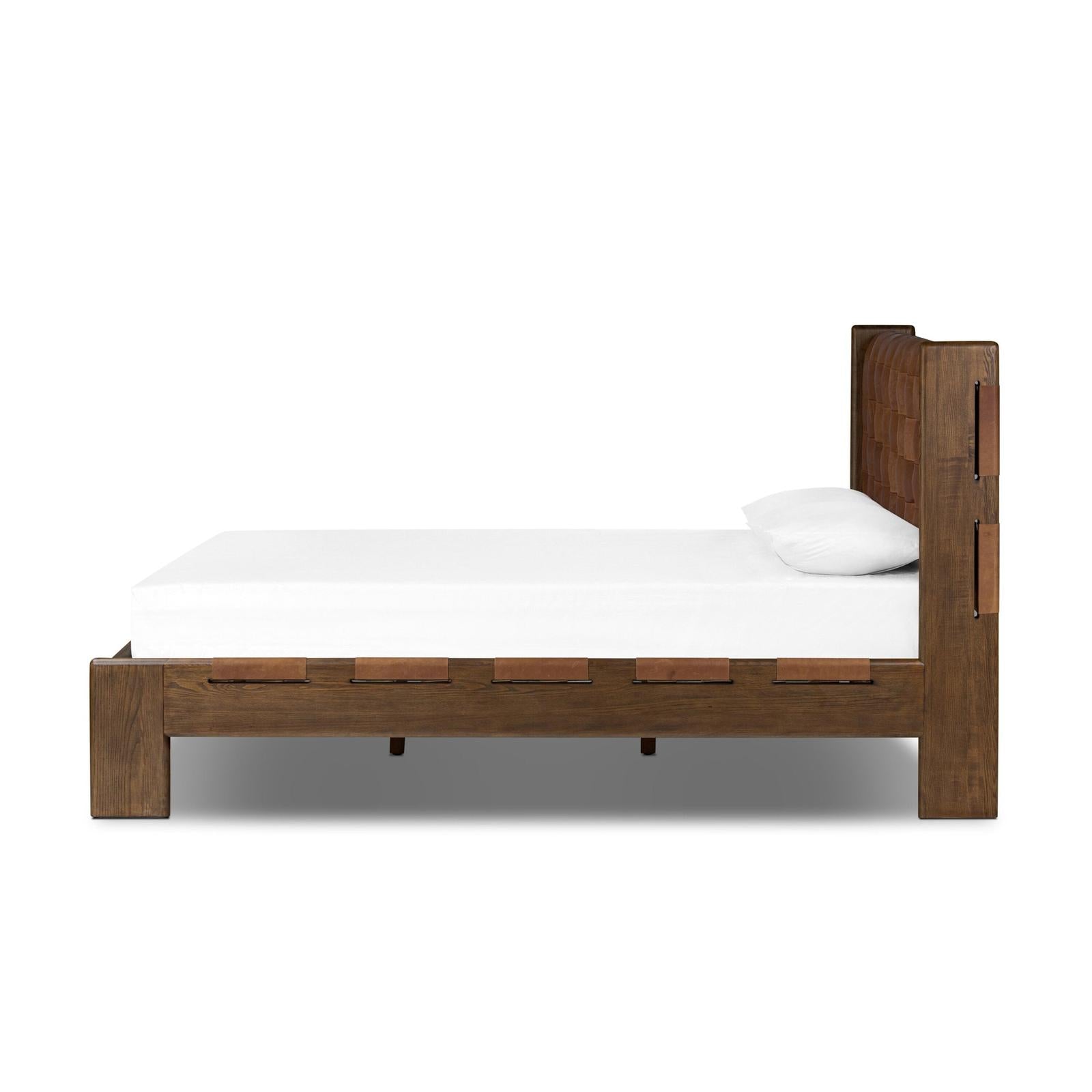 Four Hands Halston Bed Heirloom Sienna