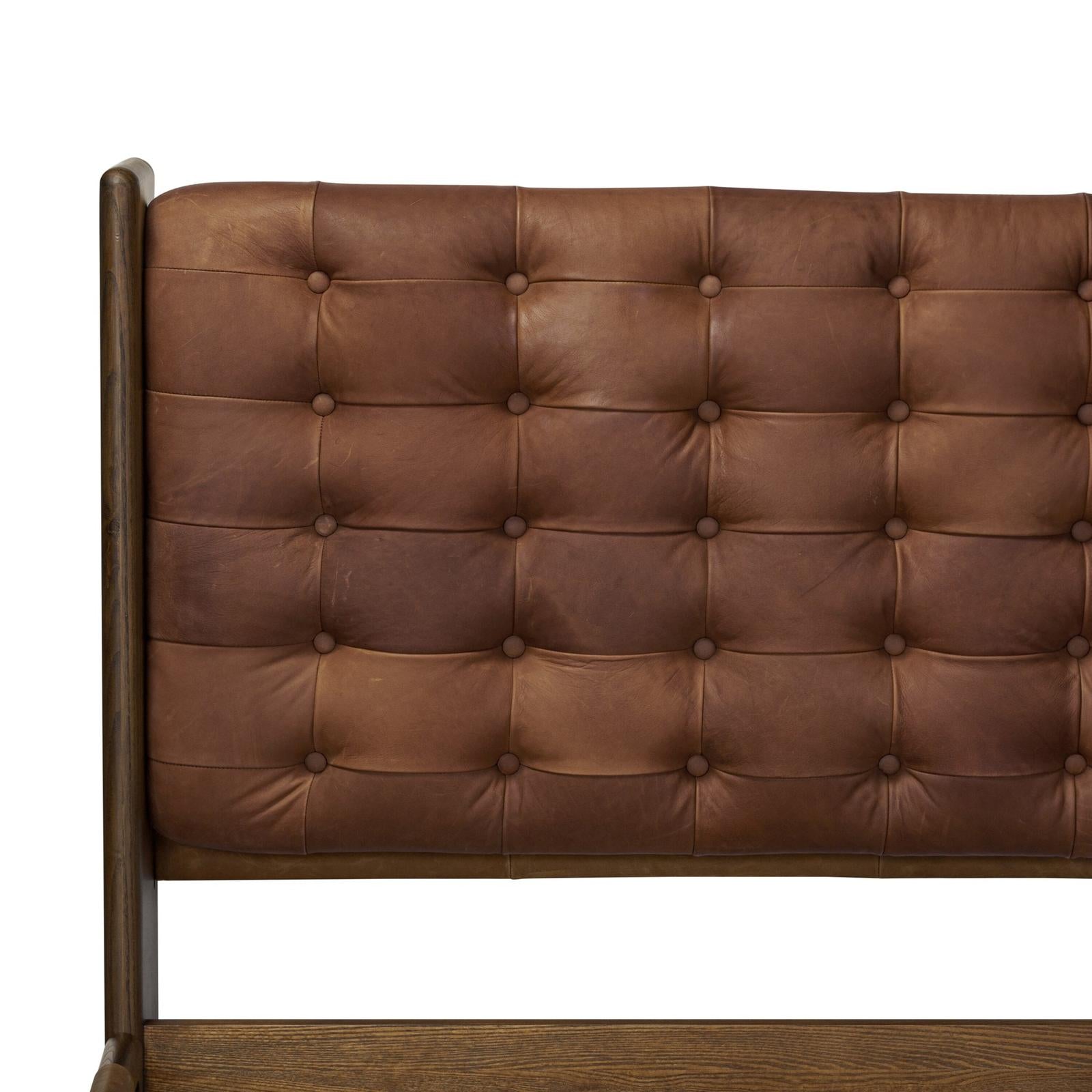 Four Hands Halston Bed Heirloom Sienna