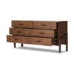 Halston 6 Drawer Dresser-Terra Brown Ash