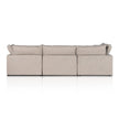 Four Hands Stevie 4-Piece Sectional W/ Ottoman