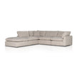 Four Hands Stevie 4-Piece Sectional W/ Ottoman