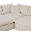 Stevie 4-Piece Sectional W/ Ottoman