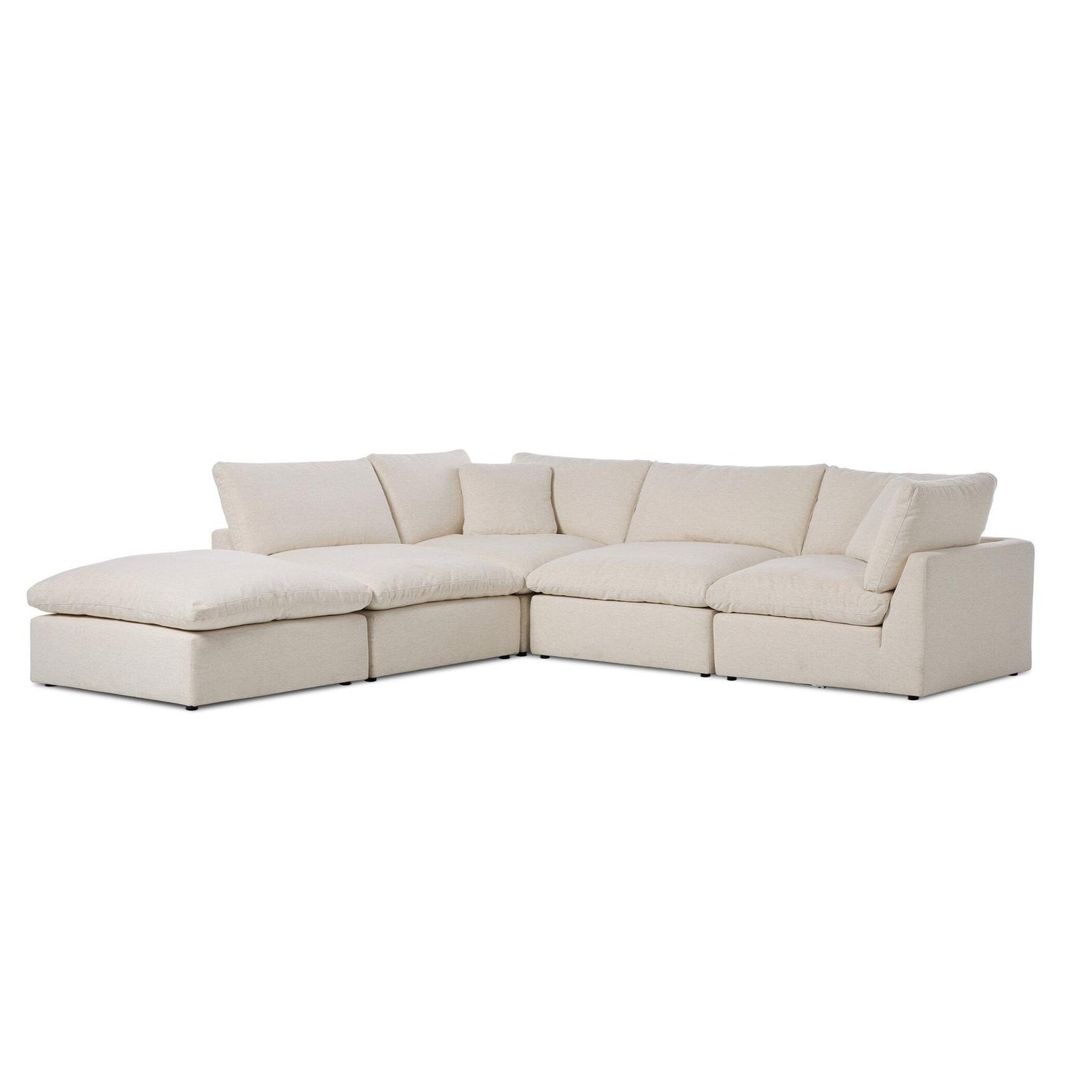 Stevie 4-Piece Sectional W/ Ottoman