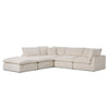 Stevie 4-Piece Sectional W/ Ottoman