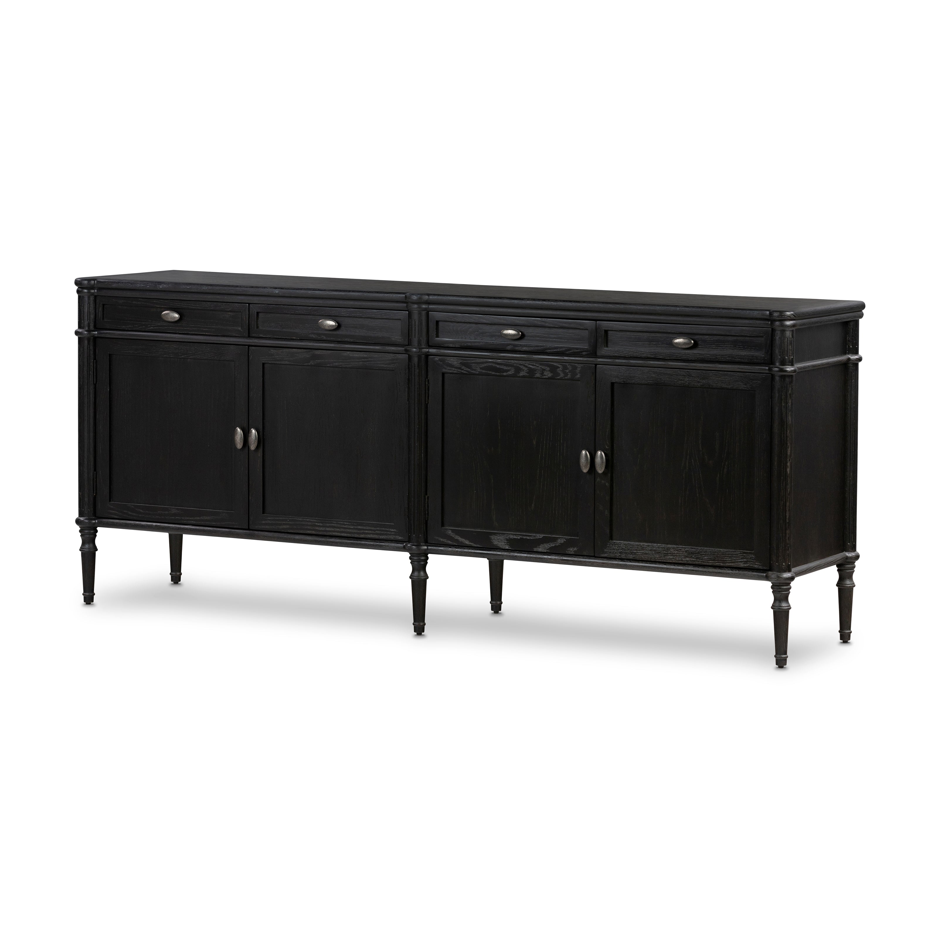 Toulouse Sideboard - Distressed Black