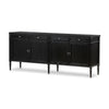Toulouse Sideboard - Distressed Black